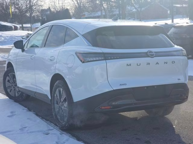 2026 Everest White Pearl Tricoat Nissan Murano SL AWD SUV