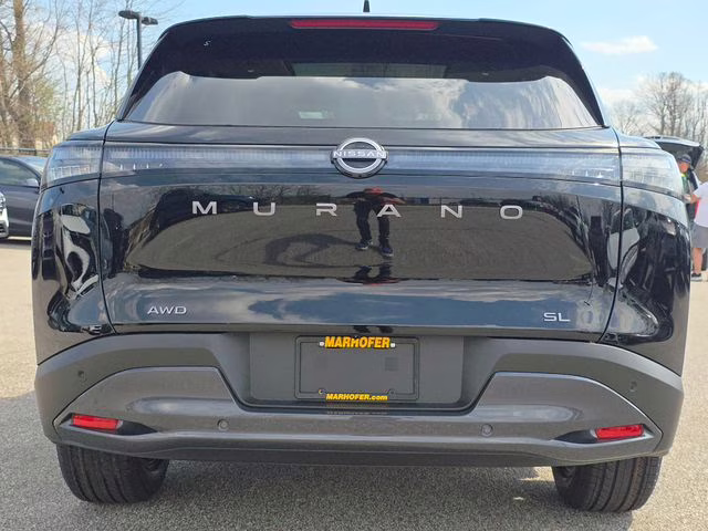 2026 Super Black Nissan Murano SL AWD SUV