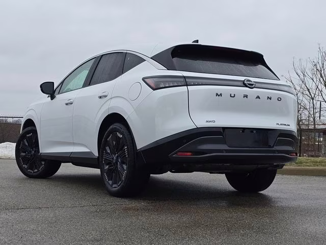 2026 Everest White Pearl Tricoat Nissan Murano Platinum AWD SUV