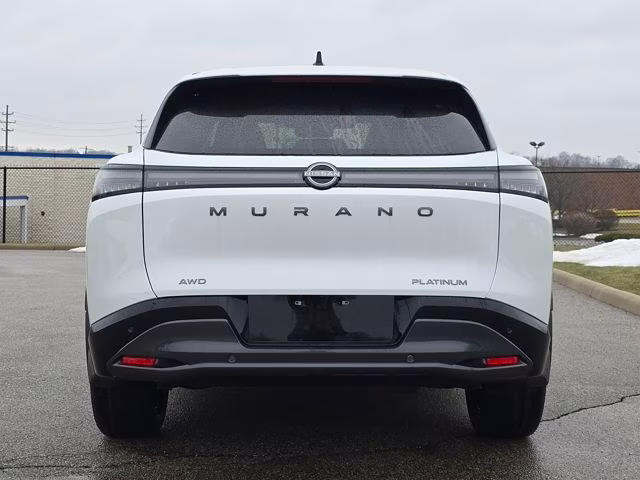 2026 Everest White Pearl Tricoat Nissan Murano Platinum AWD SUV