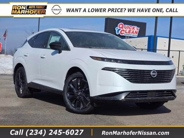 2026 Everest White Pearl Tricoat Nissan Murano Platinum AWD SUV