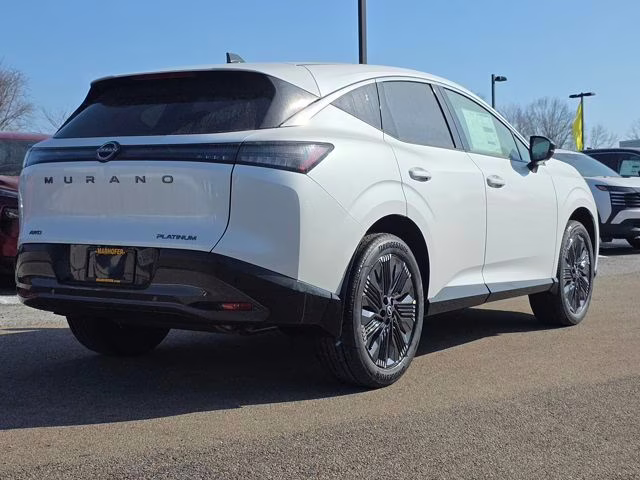 2026 Everest White Pearl Tricoat Nissan Murano Platinum AWD SUV