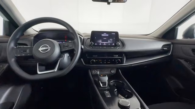 2023 Glacier White Nissan Rogue S AWD SUV