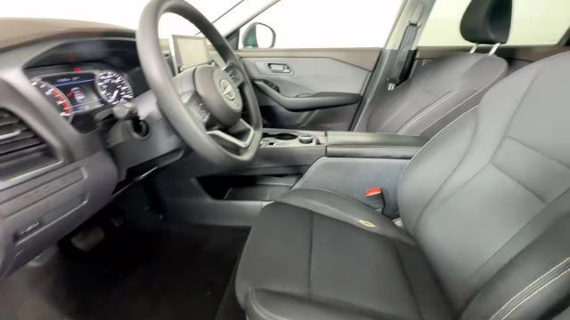 2023 Glacier White Nissan Rogue S AWD SUV