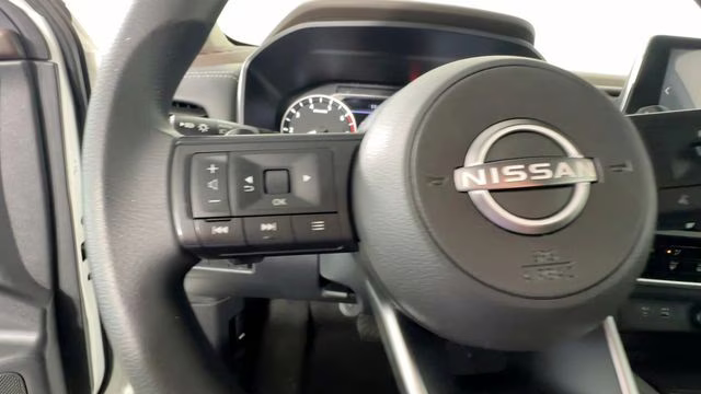 2023 Glacier White Nissan Rogue S AWD SUV