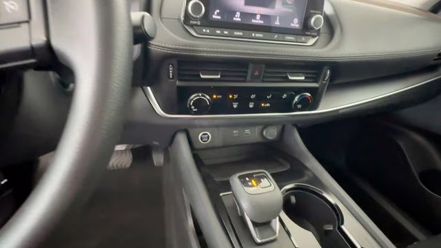 2023 Glacier White Nissan Rogue S AWD SUV