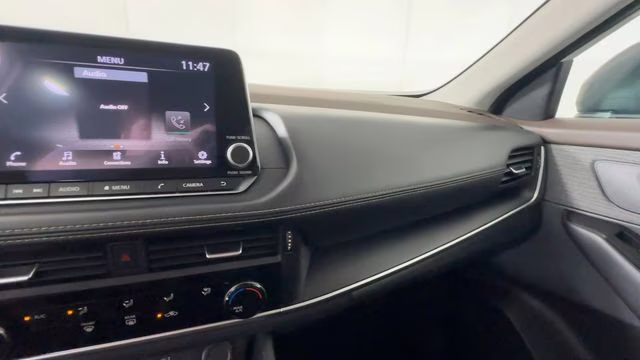 2023 Glacier White Nissan Rogue S AWD SUV