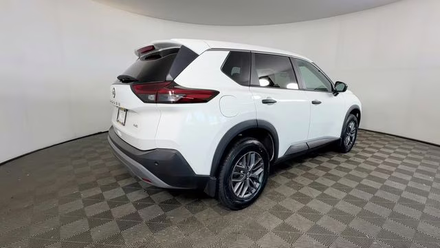 2023 Glacier White Nissan Rogue S AWD SUV