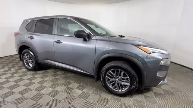 2023 Gun Metallic Nissan Rogue S AWD SUV