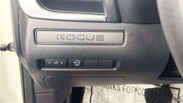 2023 Glacier White Nissan Rogue S AWD SUV