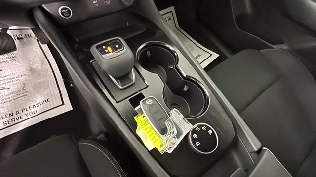 2023 Glacier White Nissan Rogue S AWD SUV
