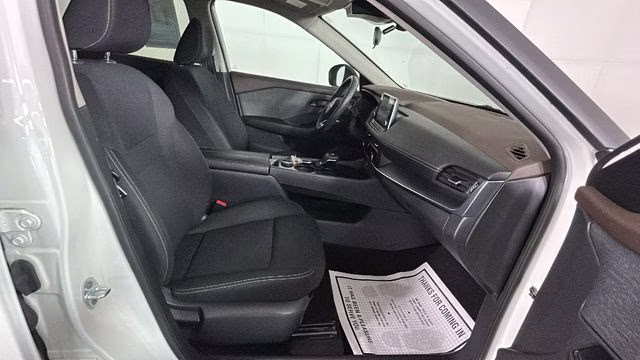 2023 Glacier White Nissan Rogue S AWD SUV