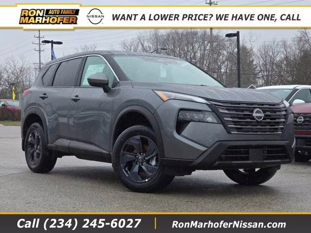 2026 Gun Metallic Nissan Rogue SV FWD SUV