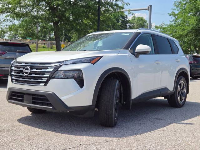 2026 Everest White Pearl Tricoat Nissan Rogue SV FWD SUV