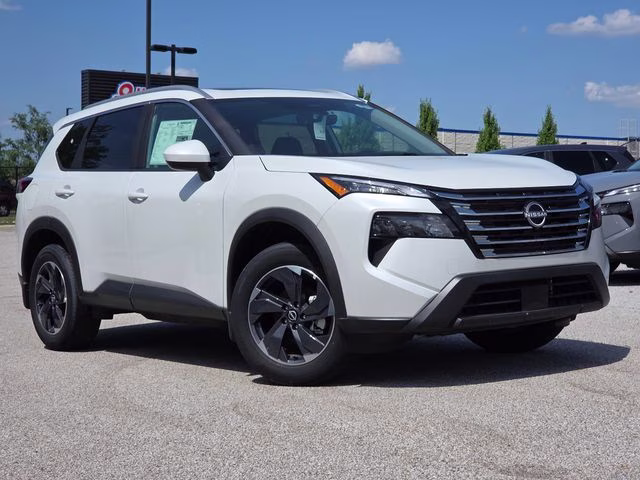 2026 Everest White Pearl Tricoat Nissan Rogue SV FWD SUV