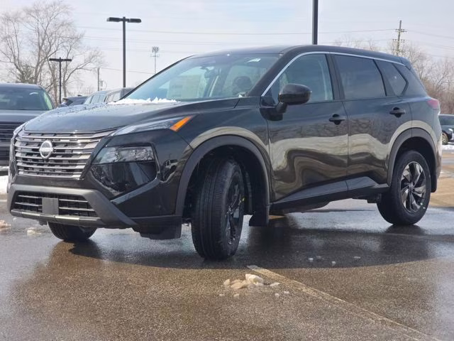 2026 Super Black Nissan Rogue SV AWD SUV
