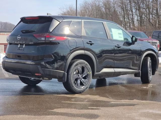 2026 Super Black Nissan Rogue SV AWD SUV