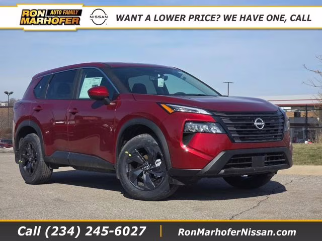 2026 Scarlet Ember Tintcoat Nissan Rogue SV AWD SUV
