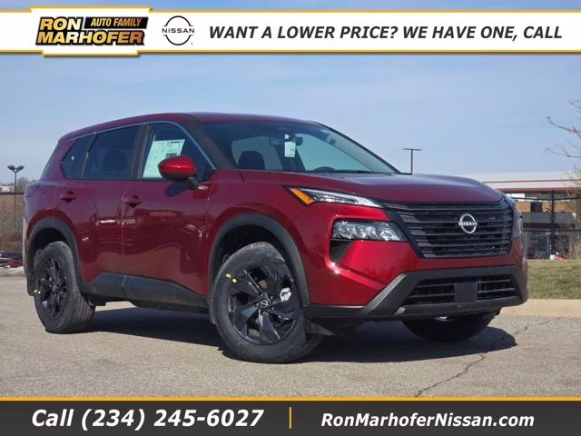 2026 Scarlet Ember Tintcoat Nissan Rogue SV AWD SUV