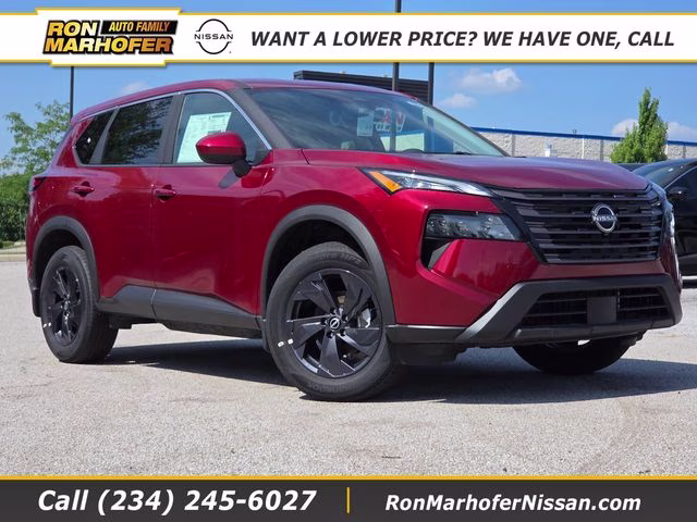 2026 Scarlet Ember Tintcoat Nissan Rogue SV AWD SUV