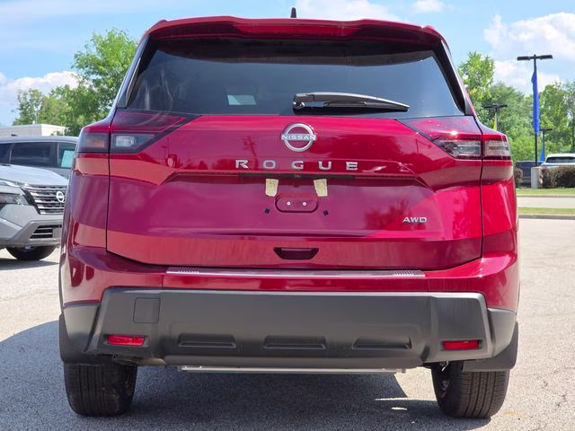 2026 Scarlet Ember Tintcoat Nissan Rogue SV AWD SUV