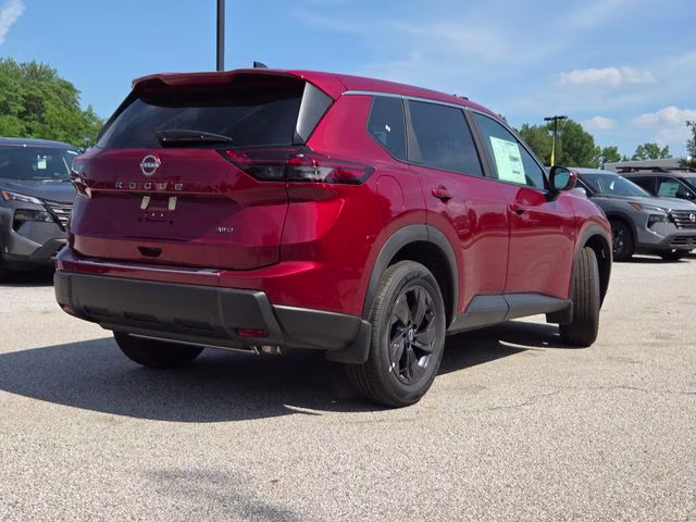 2026 Scarlet Ember Tintcoat Nissan Rogue SV AWD SUV
