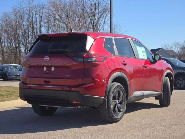 2026 Scarlet Ember Tintcoat Nissan Rogue SV AWD SUV