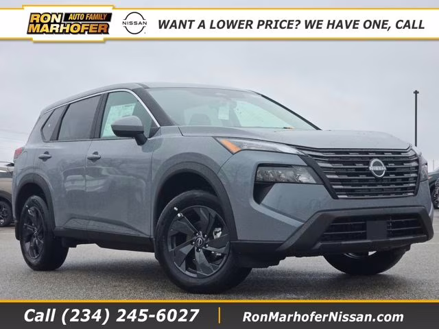 2026 Boulder Gray Pearl Nissan Rogue SV AWD SUV