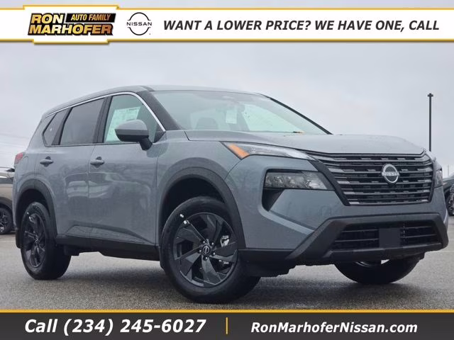 2026 Boulder Gray Pearl Nissan Rogue SV AWD SUV