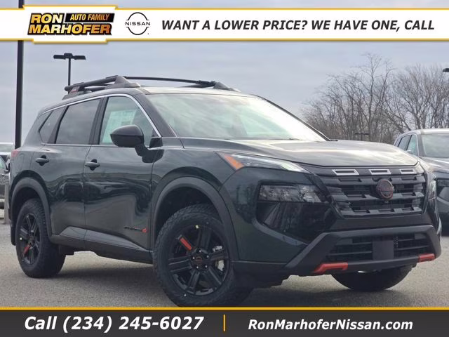 2026 Obsidian Green Nissan Rogue Rock Creek AWD SUV