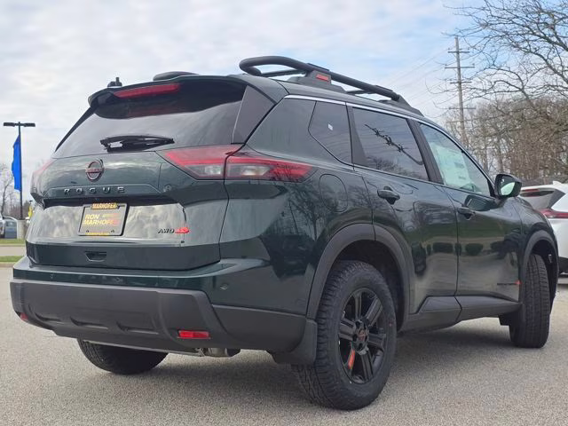 2026 Obsidian Green Nissan Rogue Rock Creek AWD SUV