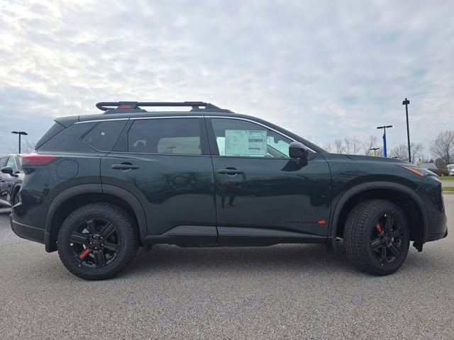2026 Obsidian Green Nissan Rogue Rock Creek AWD SUV