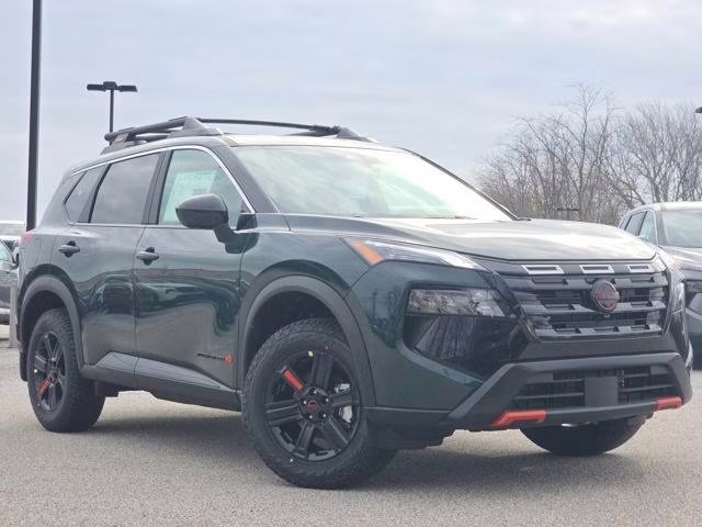 2026 Obsidian Green Nissan Rogue Rock Creek AWD SUV