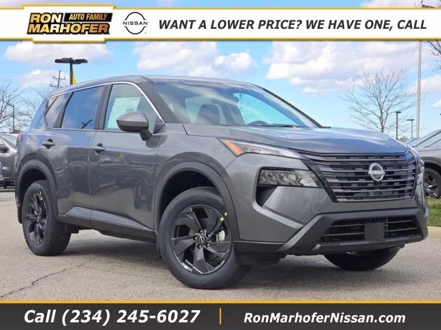 2026 Gun Metallic Nissan Rogue SV AWD SUV