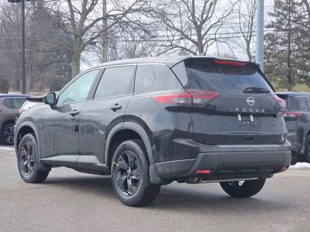 2026 Super Black Nissan Rogue SV AWD SUV