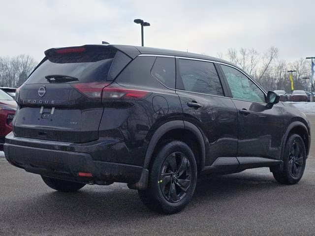2026 Super Black Nissan Rogue SV AWD SUV