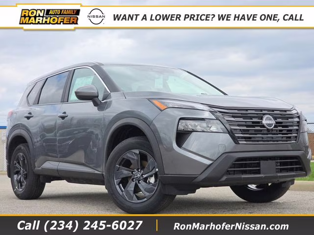 2026 Gun Metallic Nissan Rogue SV AWD SUV