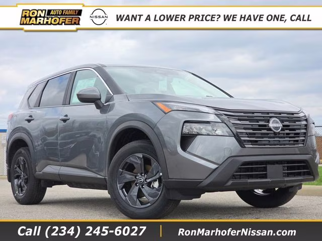 2026 Gun Metallic Nissan Rogue SV AWD SUV