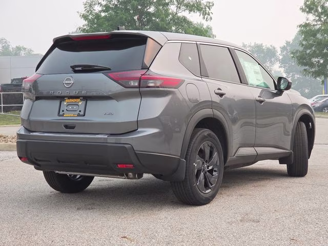 2026 Gun Metallic Nissan Rogue SV AWD SUV
