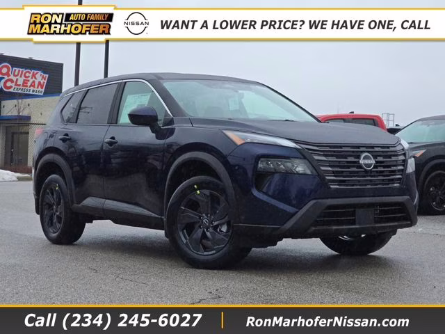 2026 Deep Ocean Blue Pearl Nissan Rogue SV AWD SUV