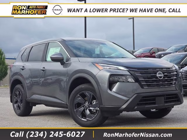 2026 Gun Metallic Nissan Rogue SV AWD SUV