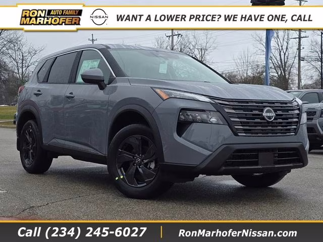 2026 Boulder Gray Pearl Nissan Rogue SV AWD SUV