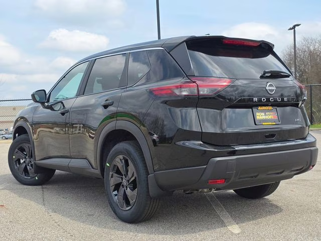 2026 Super Black Nissan Rogue SV AWD SUV