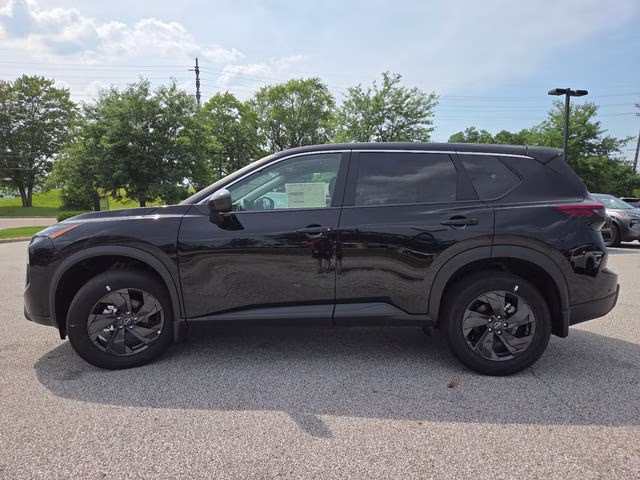 2026 Super Black Nissan Rogue SV AWD SUV