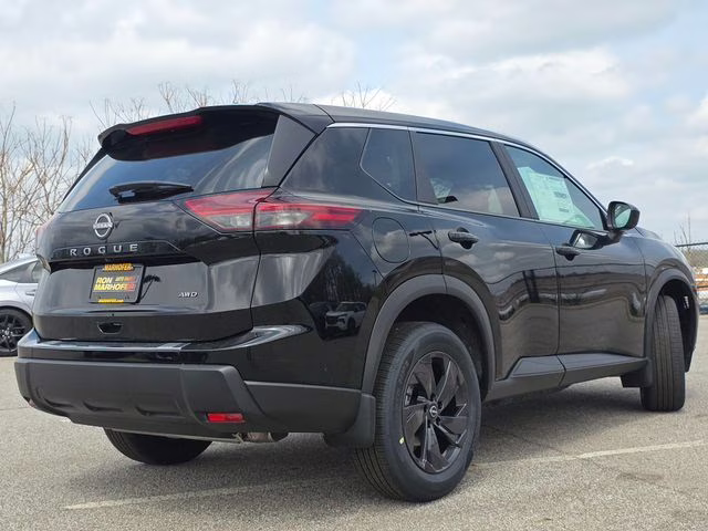 2026 Super Black Nissan Rogue SV AWD SUV