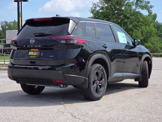 2026 Super Black Nissan Rogue SV AWD SUV