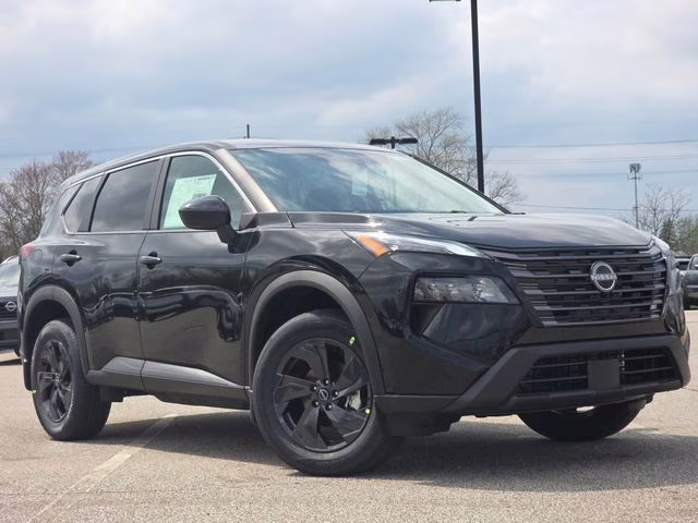2026 Super Black Nissan Rogue SV AWD SUV