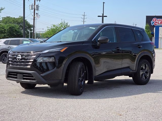 2026 Super Black Nissan Rogue SV AWD SUV