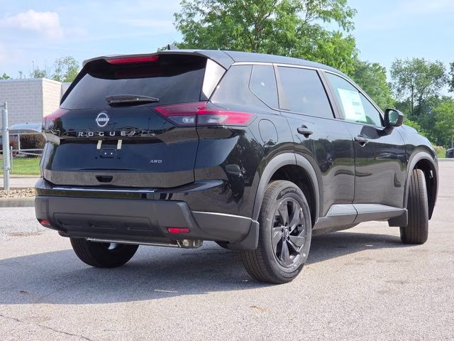 2026 Super Black Nissan Rogue SV AWD SUV