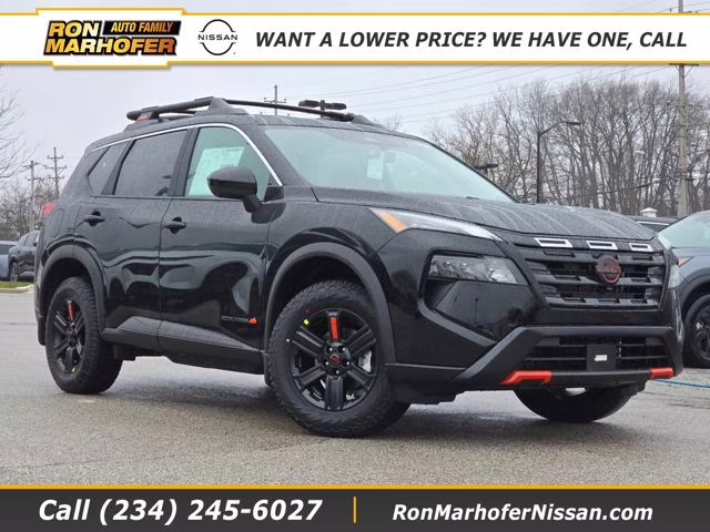 2026 Super Black Nissan Rogue Rock Creek AWD SUV